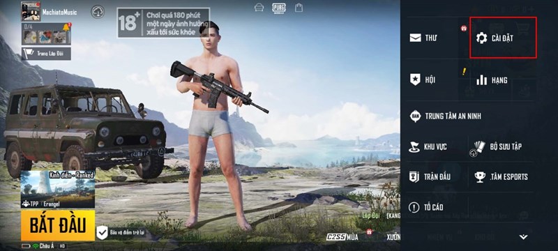 cách cài Tiếng Việt cho PUBG Mobile