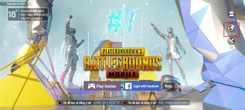 cách cài Tiếng Việt cho PUBG Mobile