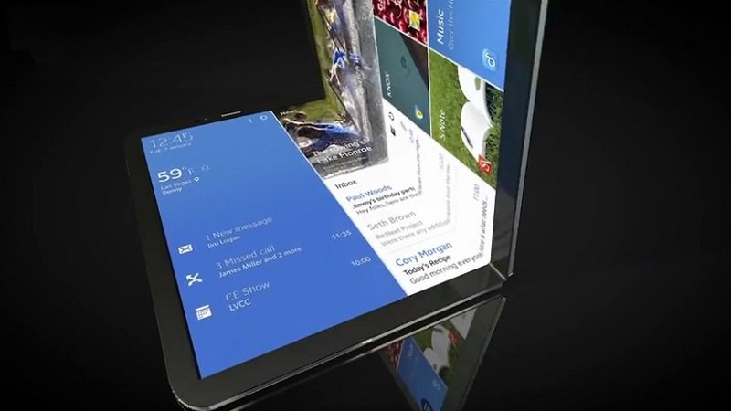 Rò rỉ bằng sáng chế máy tính bảng màn hình gập của Samsung