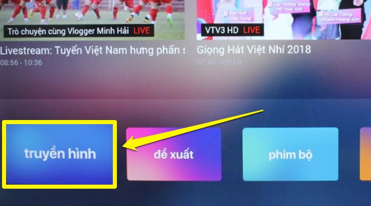 Chọn truyền hình