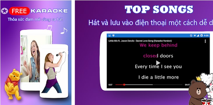 ứng dụng hát karaoke