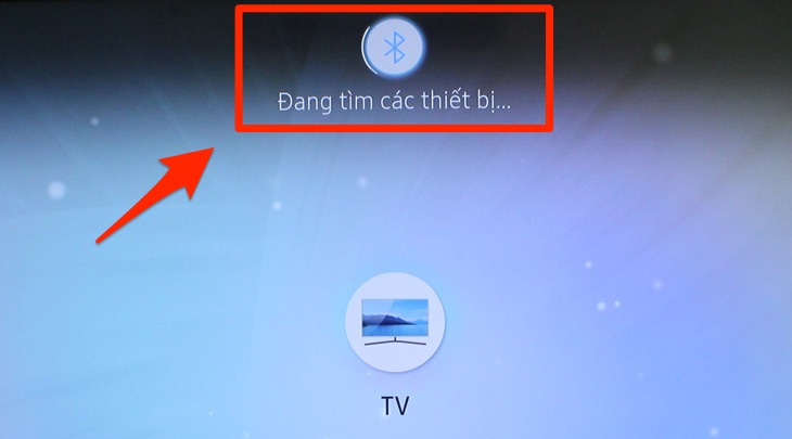Cách tìm kiếm bằng giọng nói trên Smart tivi Samsung 2018, 2019 > Tivi đang chờ tín hiệu kết nối