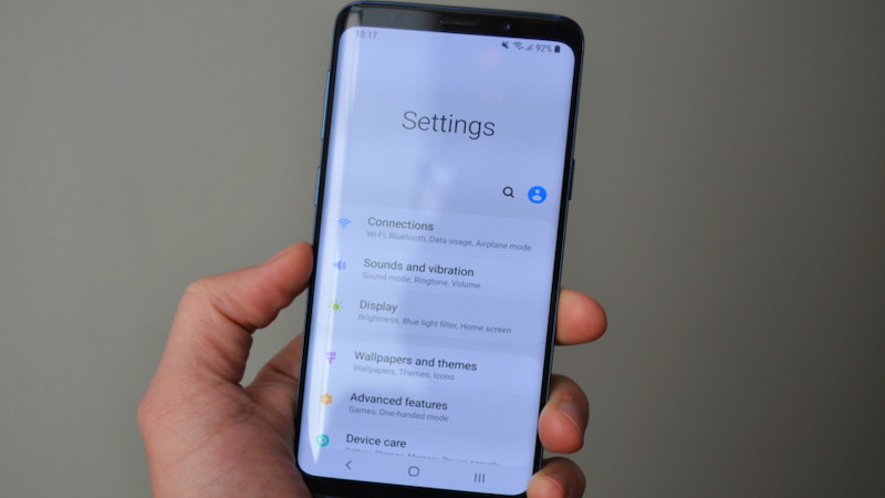 Mục cài đặt trong One UI