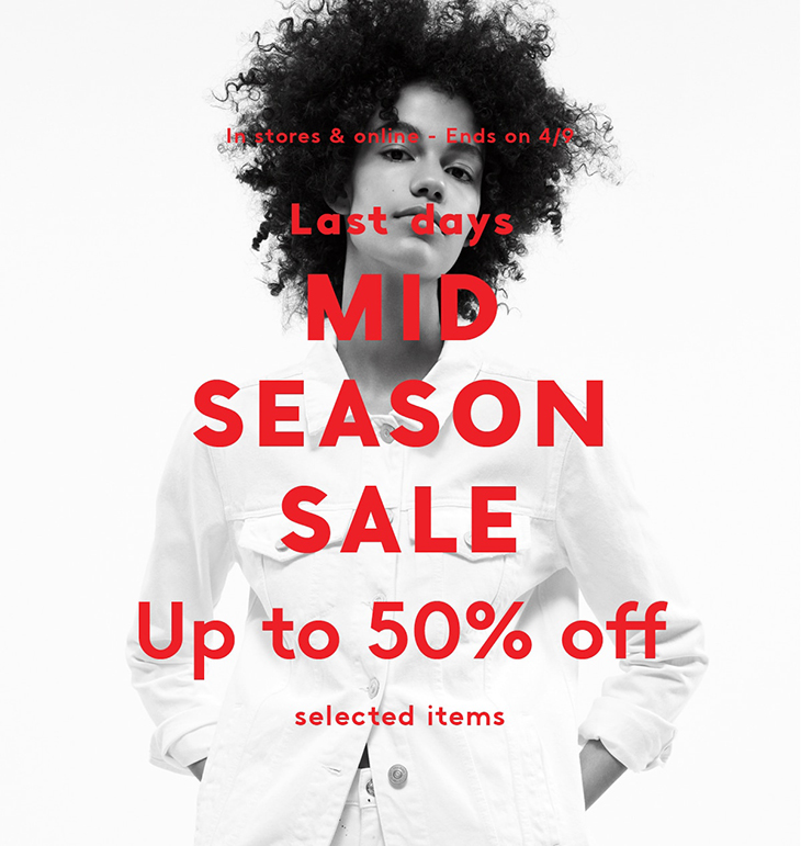 Mid Season sale