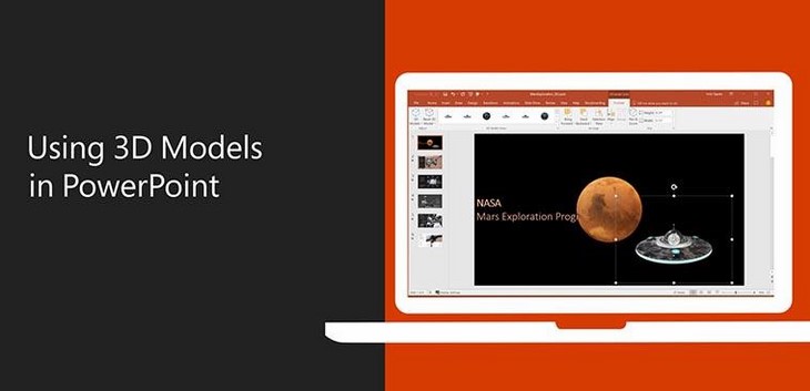 Cách chèn ảnh 3D trong Powerpoint 365 2018 không thể đơn giản hơn
