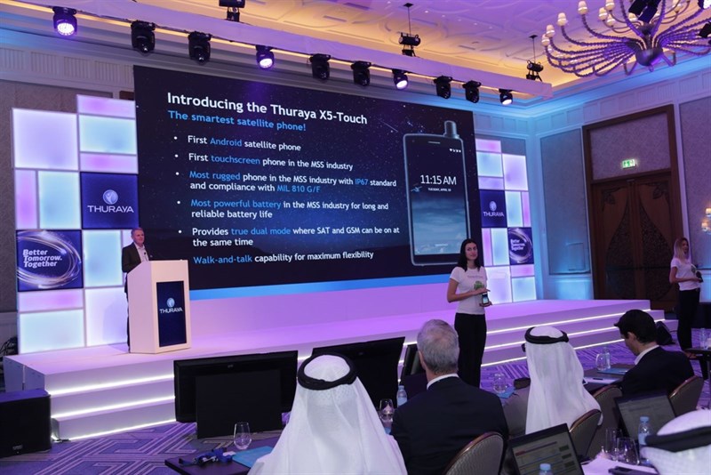 Thuraya X5-Touch là điện thoại vệ tinh chạy Android đầu tiên trên thế giới
