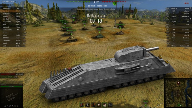 Game World of Tanks