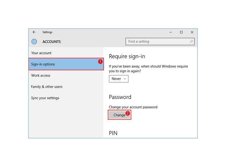 Cách đổi mật khẩu cho máy tính win 10 nhanh nhất