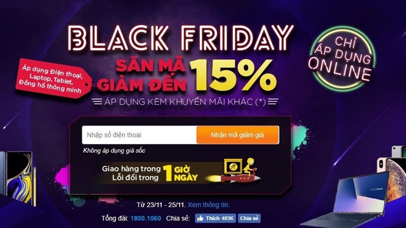 Black Friday Mua Ngay Káº»o Lá»¡ Nhiá»u Hang Ngon Äang Giáº£m Gia Sá»c