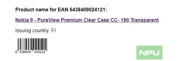 Xuất hiện bộ vỏ bảo vệ chính hãng dành cho Nokia 9 PureView 