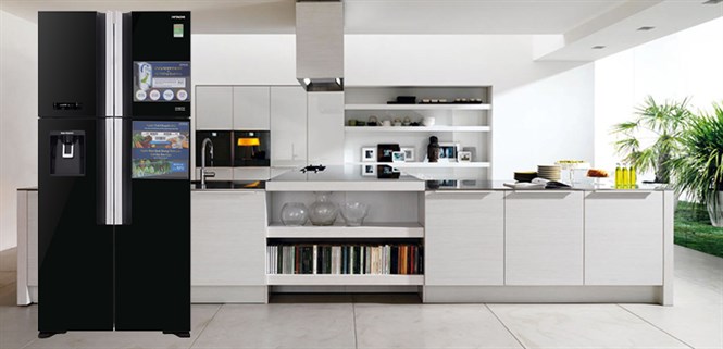 Cách sử dụng bảng điều khiển tủ lạnh Hitachi Inverter 540 lít R-FW690PGV7