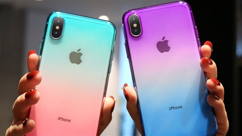 iPhone sắp tới sẽ có mặt sau với hiệu ứng gradient đổi màu