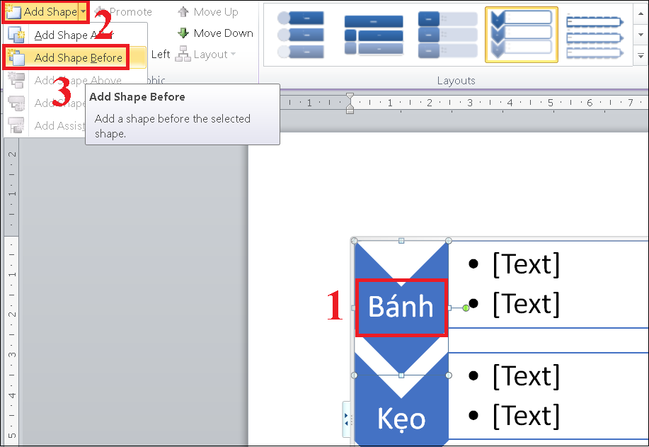 Cách Vẽ Sơ Đồ Trong Word 2007, 2010, 2013, 2016, 2019 Siêu Đơn Giản