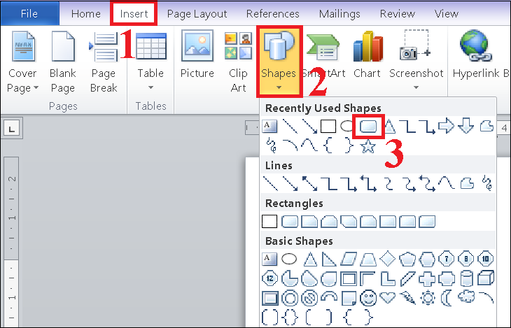 Shape  Hình vẽ trong Microsoft Word  How Kteam