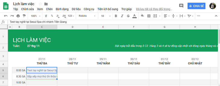 6 cách xuống dòng trong Excel và Google Spreadsheets nhanh gọn, chỉ với 1 thao tác > Chọn các ô cần xuống dòng