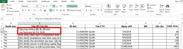 6 Cách Xuống Dòng Trong Excel Và Google Spreadsheets Dễ Đơn Giản Nhất