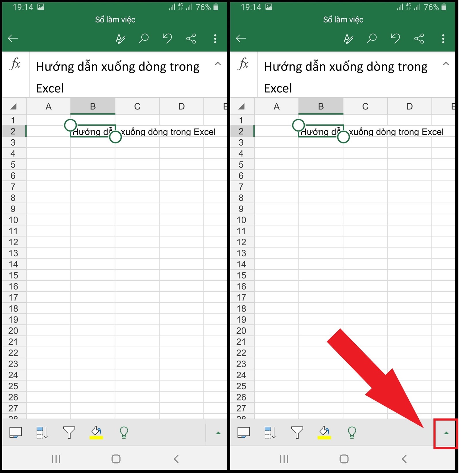 6 Cách Xuống Dòng Trong Excel Và Google Spreadsheets Dễ Đơn Giản Nhất