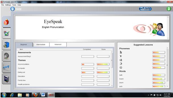 EyeSpeak English