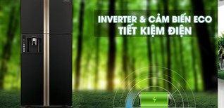 Cách sử dụng bảng điều khiển tủ lạnh Hitachi Inverter 540 lít R-W660FPGV3X, R-W660FPGV3X GBW