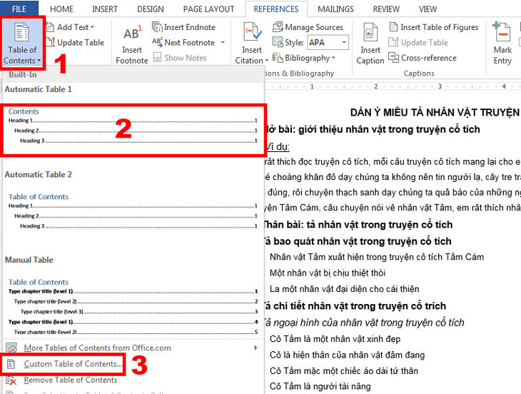 Mục lục trong Word: Mục lục trong Word là công cụ hữu ích giúp bạn sắp xếp, tổ chức và hiển thị các nội dung trong tài liệu một cách dễ dàng và chuyên nghiệp. Với mục lục trong Word, bạn có thể tạo sự thống nhất cho các tài liệu của mình và giúp người đọc tìm kiếm thông tin một cách nhanh chóng và thuận tiện.