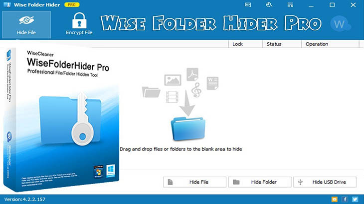 Phần mềm Wise Folder Hider