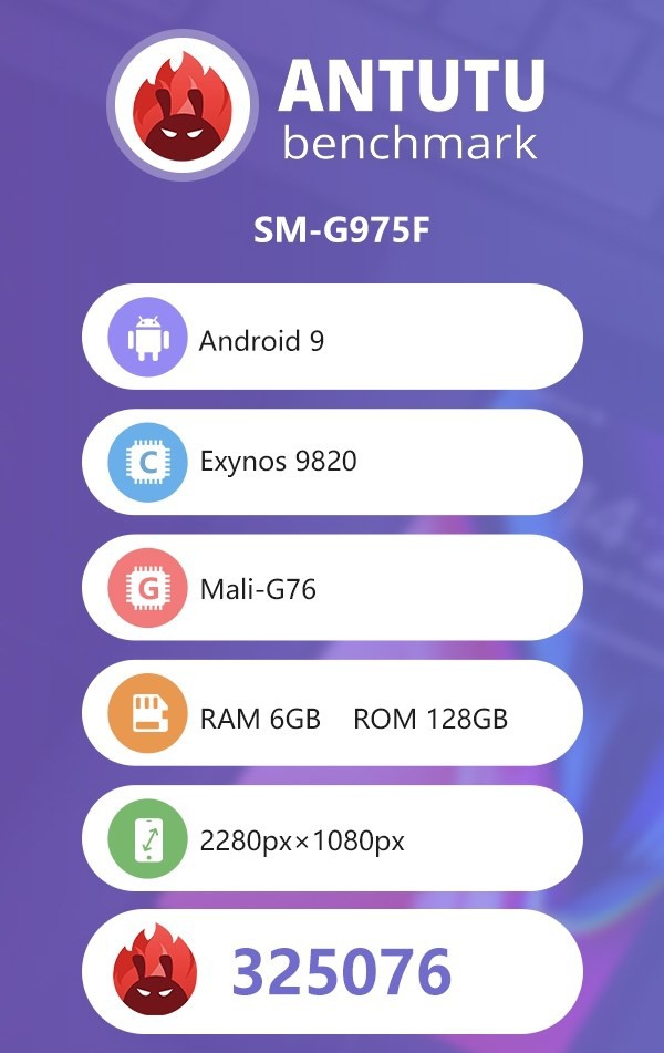 Galaxy S10+ chip Exynos 9820 lần đầu lộ điểm số sức mạnh trên AnTuTu