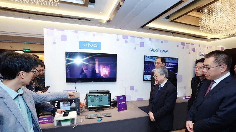 Nguyên mẫu smartphone Vivo kết nối thành công mạng 5G Nguyên mẫu smartphone Vivo kết nối thành công mạng 5G