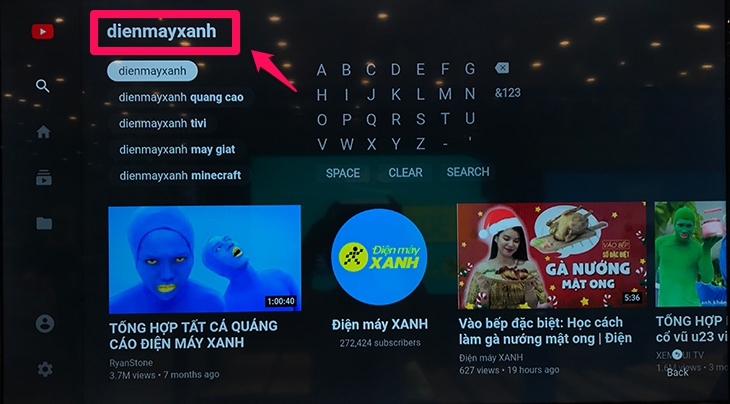 điều khiển bàn phím