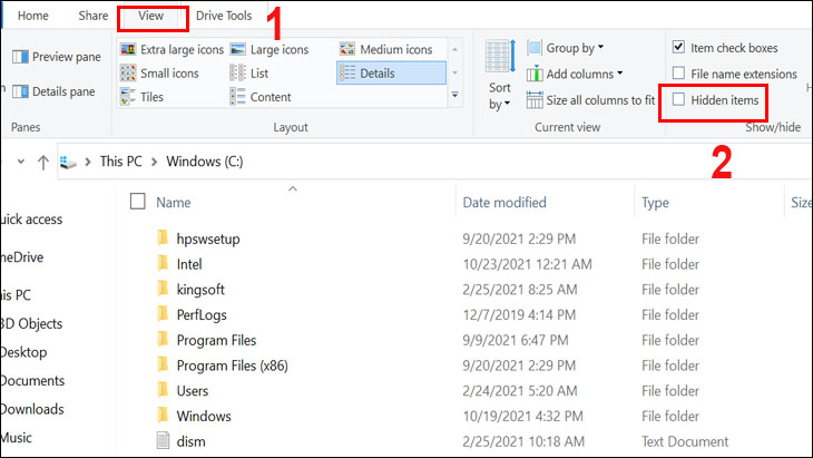 mac view hidden files in explorer