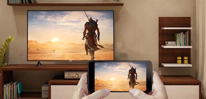 Cách phản chiếu hình ảnh từ điện thoại lên Android tivi TCL