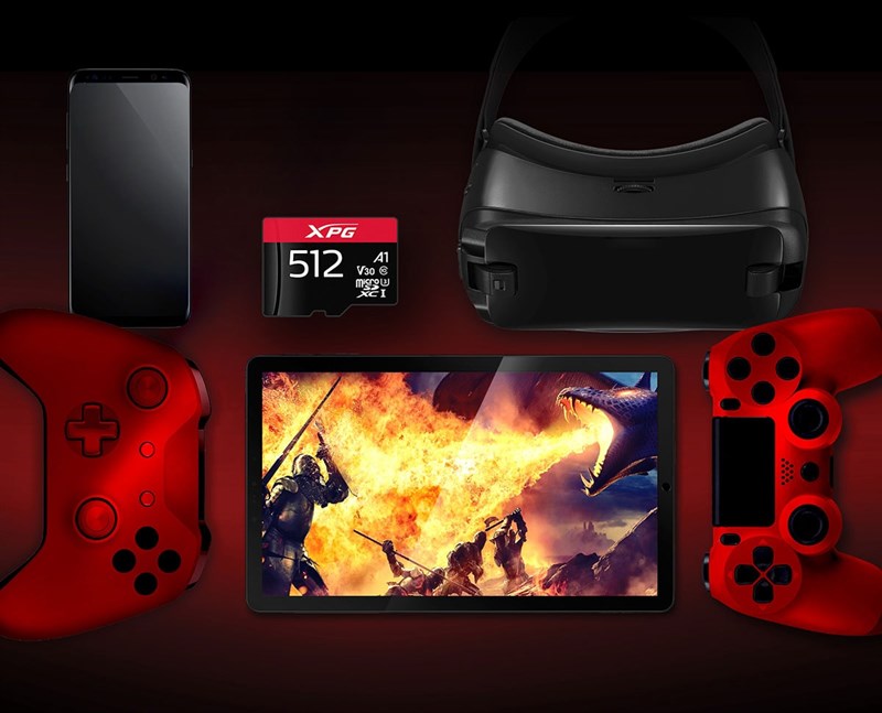 ADATA ra mắt thẻ nhớ microSD XPG 512 GB cho game thủ mobile