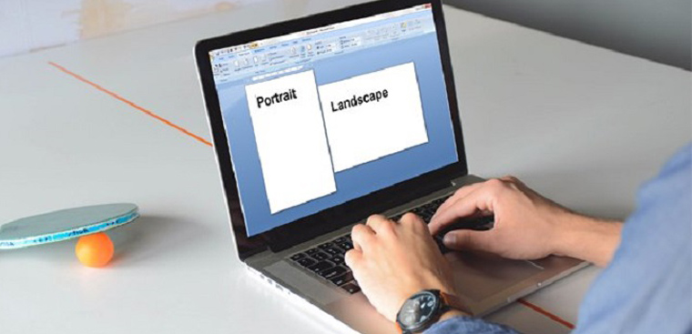 Làm sao để in xoay ngang giấy trên Microsoft Word?
