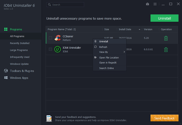 IObit Uninstaller