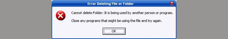 Nguyên nhân không thể xóa được FIle trên máy tính