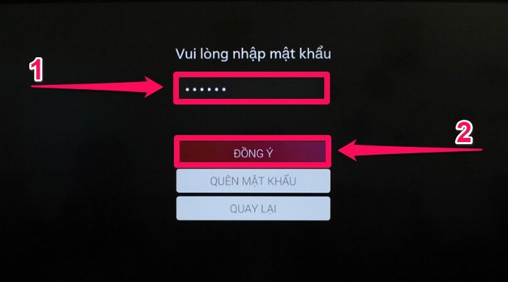 Nhập mật khẩu