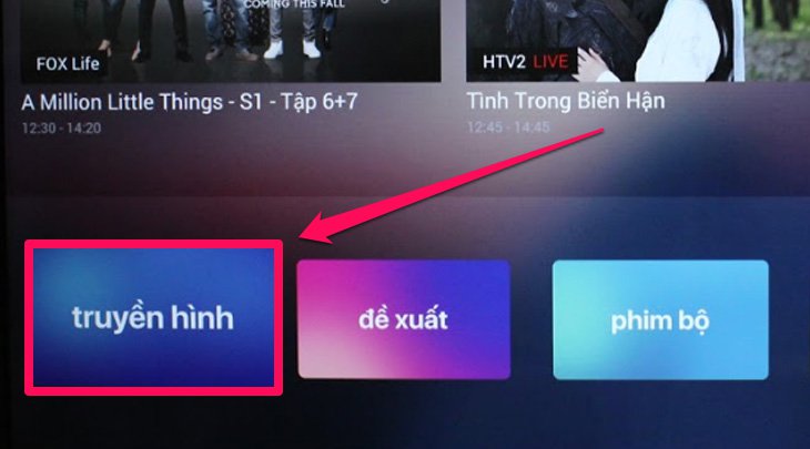 Chọn truyền hình