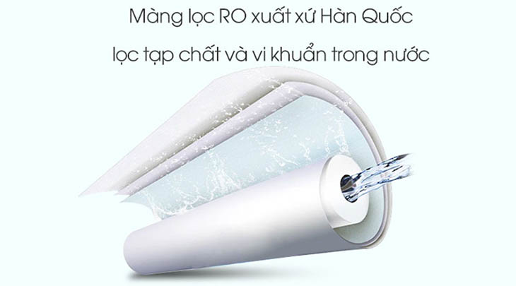 5 điểm nổi bật của máy lọc nước Kangaroo model KG100HA 9 lõi > Lõi Ic5 Vortex tỉ lệ nước tinh khiết cao 6.5/3.5