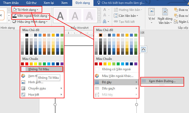 Cách tạo khung bìa trong Word 2007, 2010, 2013, 2016 để gây ấn tượng