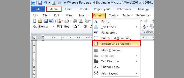 Cách tạo khung bìa trong Word 2007, 2010, 2013, 2016 để gây ấn tượng