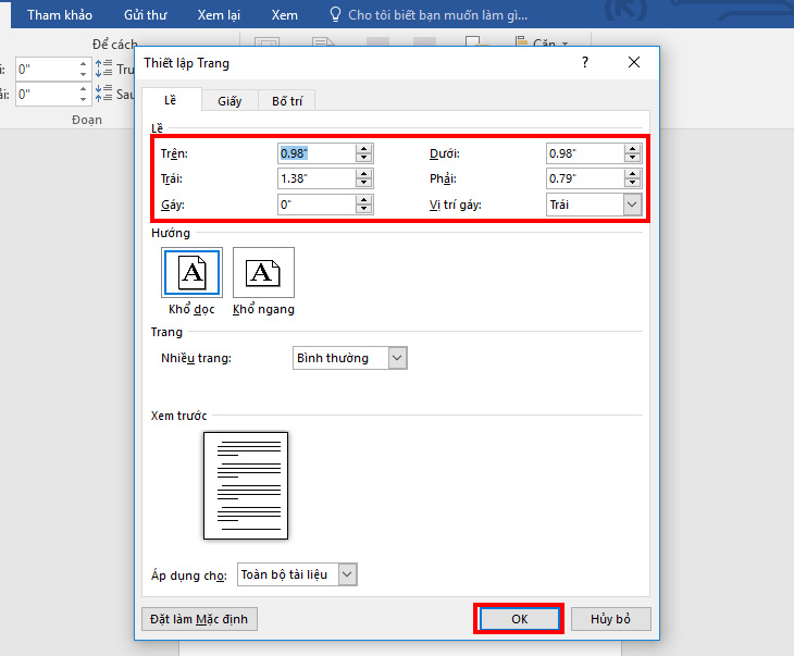 Cách tạo khung bìa trong Word 2007, 2010, 2013, 2016 để gây ấn tượng