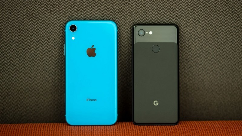 Pixel 3 và iPhone Xr Pixel 3 và iPhone Xr