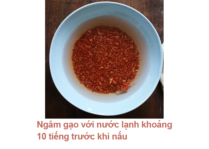 Nấu gạo lứt đúng cách