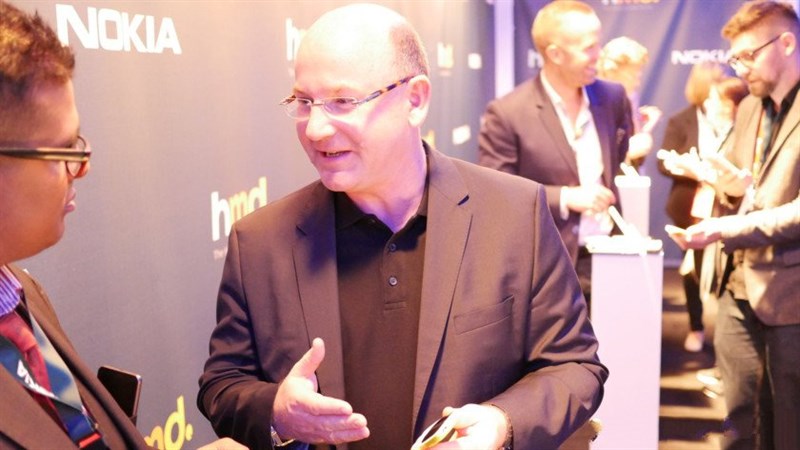 Florian Seiche, CEO của HMD Global Florian Seiche, CEO của HMD Global