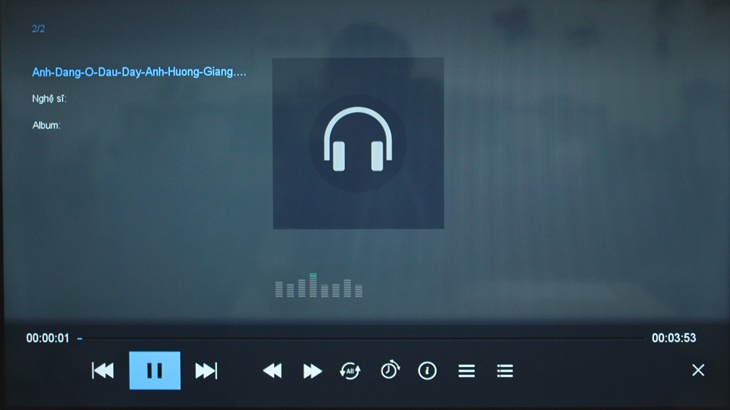 Cách xem phim, nhạc, ảnh trong USB trên Smart tivi Mobell 2018