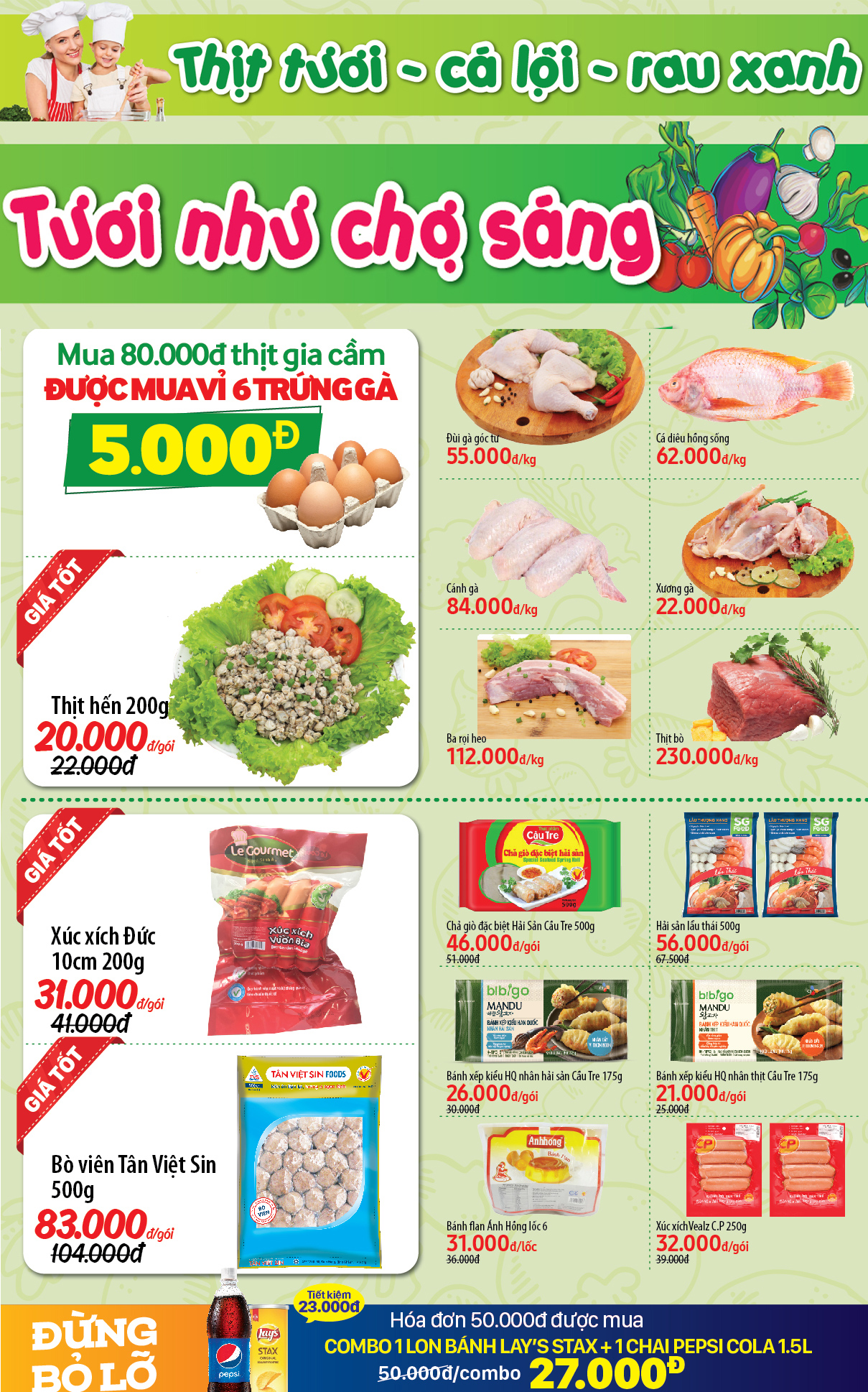 Siêu thị Bách hoá XANH 2C - 2D Phùng Văn Cung khai trương 14/12/2018