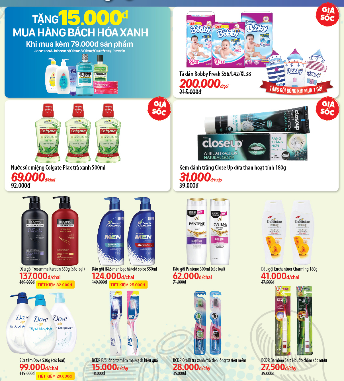 Siêu thị Bách hoá XANH 2C - 2D Phùng Văn Cung khai trương 14/12/2018