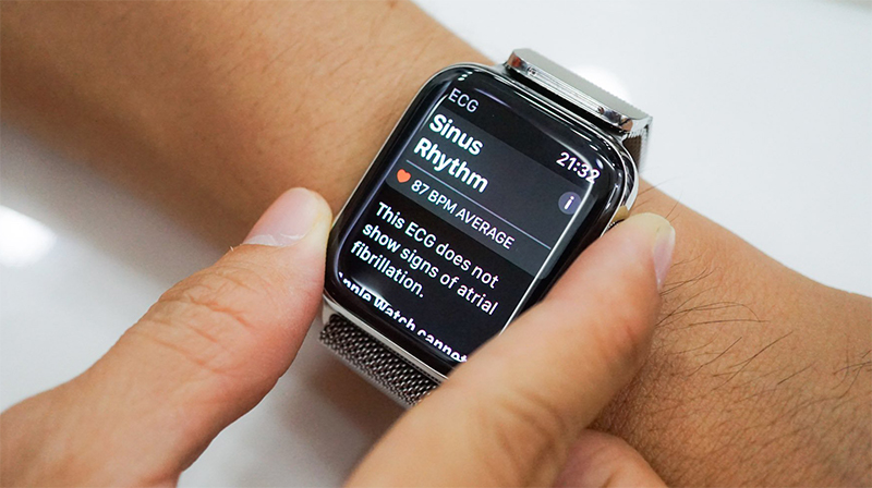 Apple Watch S4 đã có thể sử dụng được ứng dụng đo điện tâm đồ ECG - ảnh 2 Apple Watch S4 đã có thể sử dụng được ứng dụng đo điện tâm đồ ECG - ảnh 2