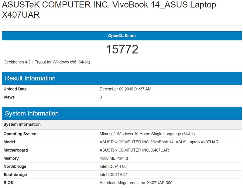 Đánh giá Asus Vivobook X407UA