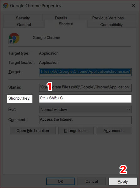 Cách tạo phím tắt để mở phần mềm hoặc file bất kỳ 