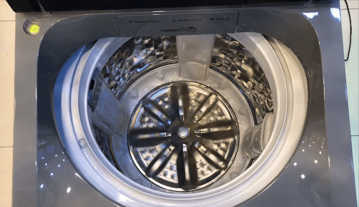 Đánh giá tổng quan máy giặt nước nóng Panasonic NA-FS95V7LMX > Bên trong